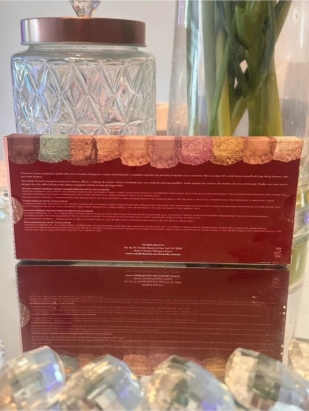 WANDER Beauty Wanderess Escape Eyeshadow Palette NIB Travel Neutral Glam Sealed